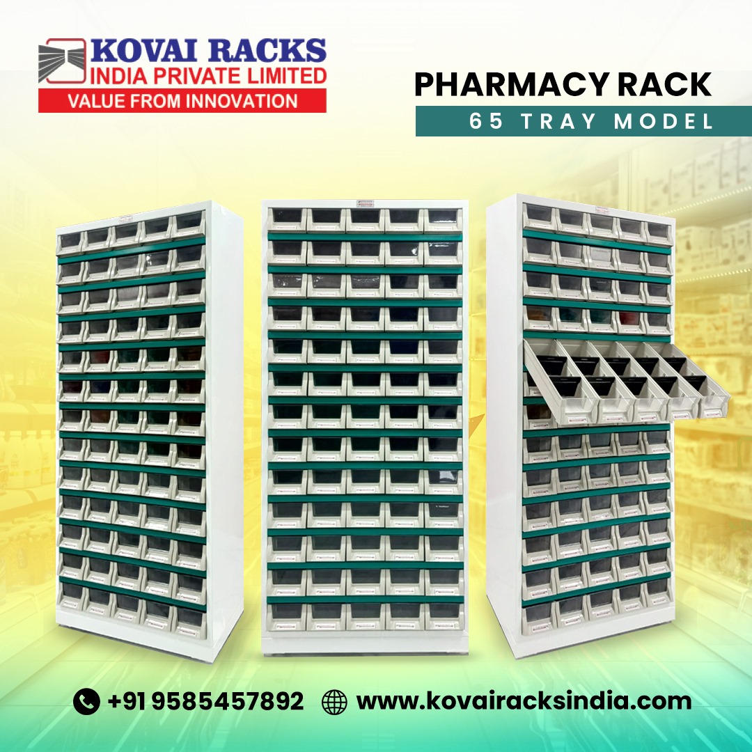 Pharmacy Shop racks